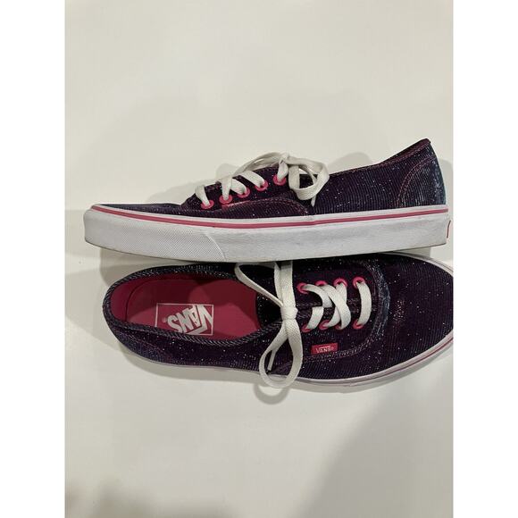 VANS Authentic Shimmer - Magenta Men’s Size 9/Women’s 10.5 - Picture 4 of 8